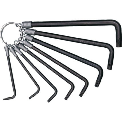Zestaw kluczy Torx 8szt. na pierścieniu Kennedy KEN6030720K