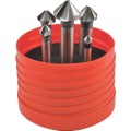 Zestaw pogłębiaczy 6,3-19mm 90 stopni 5szt. HSS-Co kobaltowy Sherwood SHR0209260K SHR-020-9260K