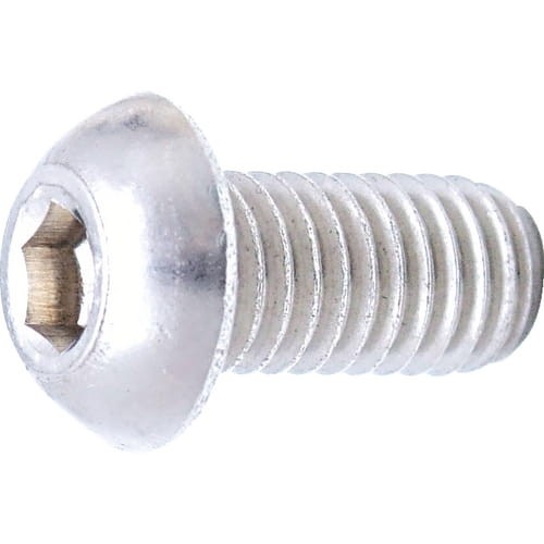 Śruba M6x10 A2 nierdzewna imbusowa łeb zaokrąglony 100szt. Qualfast QFT6065538A M51030.060.010M200