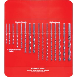 Zestaw wierteł No.6-24 do muru i betonu 16szt. Kennedy KEN0555320K