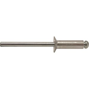 Nity 4,8x20mm aluminiowe 250szt. Qualfast QFT6441181N