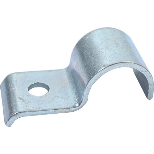 Półuchwyt metalowy 19mm 1-rurowy do rur i kabli din1596 cynkowany 1szt. Matlock MTL6627740K