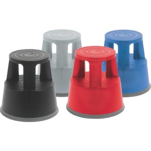 Stołek przesuwany plastikowy szary Lincoln LNC8110370K PRO20