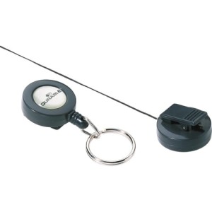 DURABLE BADGE REEL KEY RING (PK-10) Durable DBS8200030K
