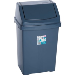 25LTR SLATE GREY SWING TOP BIN Offis OFI8430100K