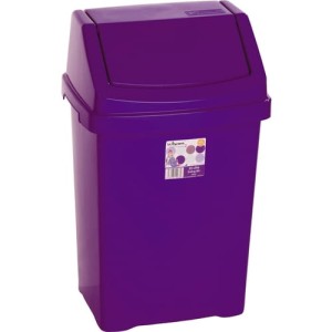 50LTR SWING TOP BIN RED Offis OFI8430150K