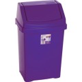 50LTR SWING TOP BIN RED Offis OFI8430150K