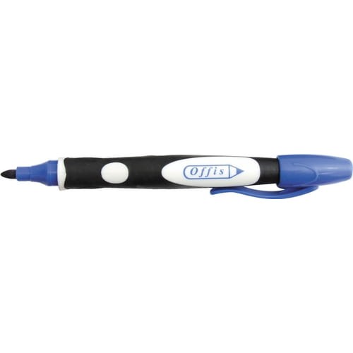 Markery wodoodporne niebieskie 10szt. Offis OFI8460150K