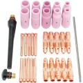 Zestaw części zamiennych do spawania TIG 34szt. Kennedy KEN8853400K KEN-885-3400K