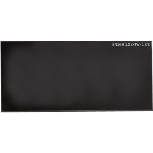 Soczewki dopasowane do przyłbic i tarcz 4.1/4"x2" cieniowane zielone Kennedy KEN8857402K