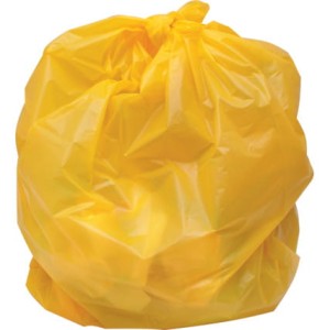 Worki na odpady żółte 18"x29"x39" 200szt. Avon AVN9180120K PRO19-20