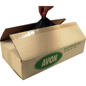 Worki na odpady czarne 18"x29"x39", 225g 200szt. Avon AVN9180240K