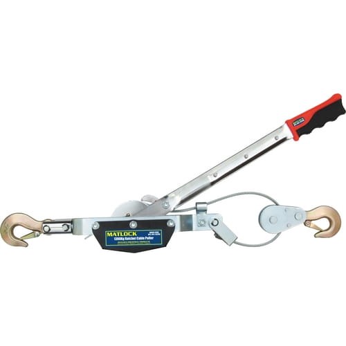 Urządzenie do zwijania kabli z mechanizmem zapadkowym 1300kg Matlock MTL9412020K