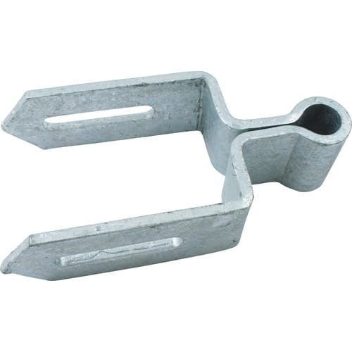 125mm SLOTTED BOTTOM BAND 19mm PINx3" GATE GALV. Matlock MTL9498550K