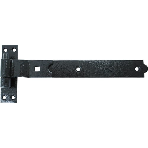 Zawias wygięty 300mm typu taśma i hak czarny Matlock MTL9499020K