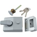 3 KEY STANDARD SILVER NIGHT LATCH SCP CYLINDER Matlock MTL9499680K