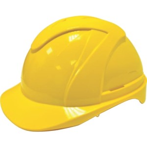Wentylowany kask bezpieczeństwa żółty Tuffsafe TFF9571220K PRO20