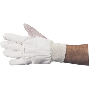 Rękawice budowlane ze skóry z bawełną Sitesafe SSF9611170K MTM PRO22 PRO24-1-2