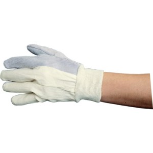 Rękawice robocze bawełniano-skórzane rozm. 9 Tuffsafe TFF9611140K PRO19