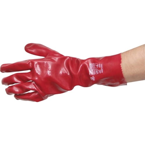 Rękawice robocze PVC 355mm Tuffsafe TFF9611500K