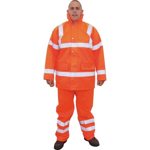 Kurtka drogowa odblaskowa pomarańczowa XL Tuffsafe TFF9624033D PRO19-21