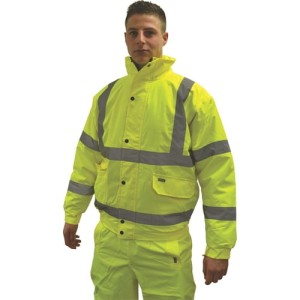 Kurtka wodoodporna żółta L odlaskowa Tuffsafe TFF9624112C PRO19-20