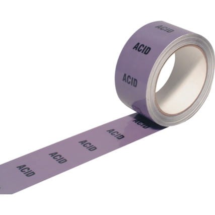 Taśma do znakowania rur ACID 50mm 33m Avon AVN9642190K