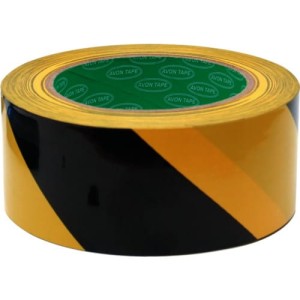 Taśma odgradzająca czarno-żółta 75mm 500m Avon AVN9643760K PRO24-1