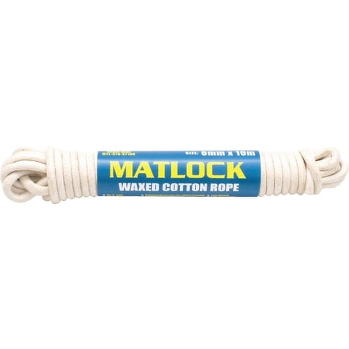 Lina bawełniana woskowana No.4 6mm 10m Matlock MTL9785710K