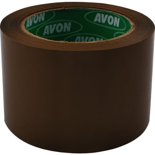 Taśma bezszelestna 75mm 66m polipropylenowa pławożółta Avon AVN9815040K