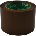 Taśma bezszelestna 75mm 66m polipropylenowa pławożółta Avon AVN9815040K