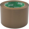 Taśma bezszelestna 75mm 66m polipropylenowa pławożółta Avon AVN9815040K