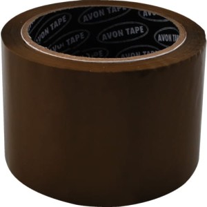 Taśma polipropylenowa 72mm 66m do kartonów pławożółta Avon AVN9815340K