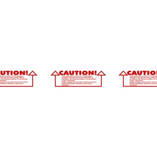 Taśma z nadrukiem Caution Check Contents 50mm 66m Avon AVN9816220K