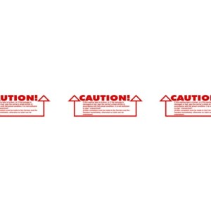 Taśma z nadrukiem Caution Check Contents 50mm 66m Avon AVN9816220K PRO20
