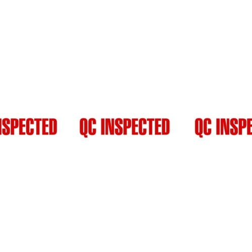Taśma z nadrukiem QC Inspected 50mm 66m Avon AVN9816270K