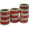 Taśma z nadrukiem "Caution Heavy Package" 50mm x66m Avon AVN9816340K