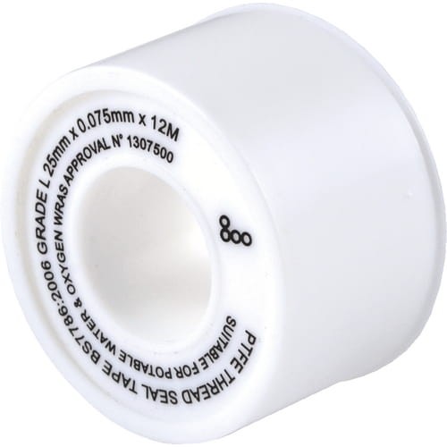 Taśma PTFE wodna 25mm 12m Kennedy KEN9839010K