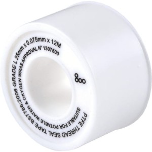 Taśma PTFE wodna 25mm 12m Kennedy KEN9839010K