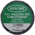 Taśma przemysłowa PVC czarna 19mm 33m Avon AVN9867600K Wyprzedaż