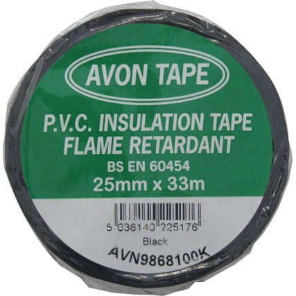 Taśma przemysłowa PVC zielona 25mm 33m Avon AVN9868100K