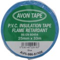 Taśma przemysłowa PVC niebieska 25mm 33m Avon AVN9868150K