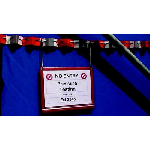 Kieszeń do oznaczenia na barierach A4 Matlock MTL9927010K