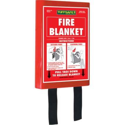Koc przeciwpożarowy 1,2x1,2m BS EN1 869:1997 Tuffsafe TFF9943000K