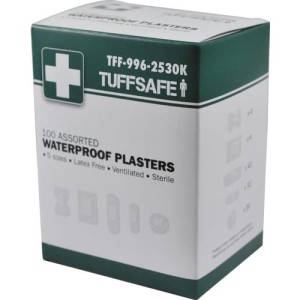 Plastry wodoodporne 100szt. Tuffsafe TFF9962530K