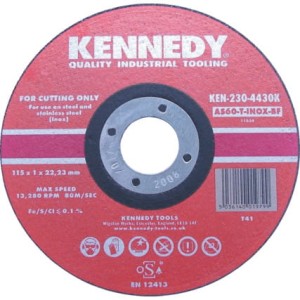 Tarcza typu Inox Cut-Off 115x1x22,23mm AS60 Kennedy KEN2304430K PRO19-20