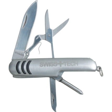 Scyzoryk kieszonkowy 4 ostrza SwissTech SWT5371040K