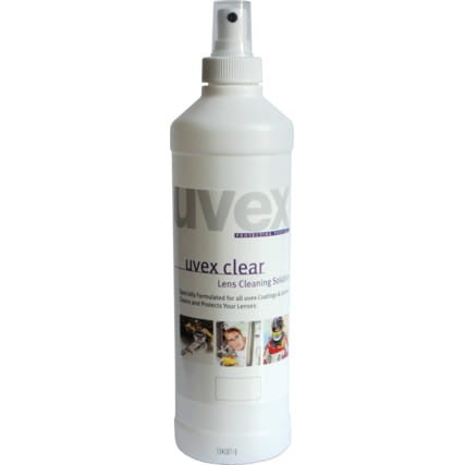 9992-000 CLEANING FLUID 16FL. OZ. BOTTLE Uvex UVX9607820M