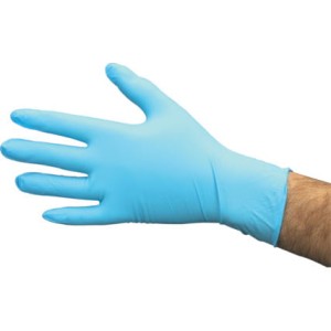 Rękawice jednorazowe nitrylowe bezpudrowe XL 100szt. Tuffsafe TFF9614013D PRO19