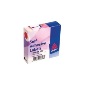 24-506 DISPENSER LABELS 19mm RED Avon AVE8220100K PRO20